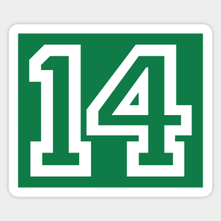 Sports Shirt #14 Sticker